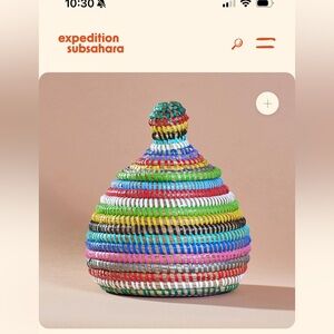 Expedition subsahara small senegalese wishing basket